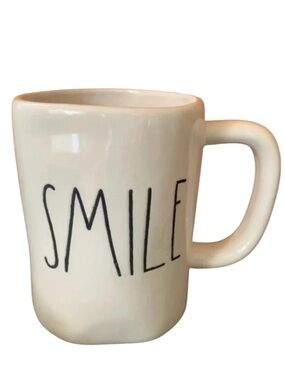 Rae Dunn SMILE Mug 16 oz Artisan Ceramic by Magenta NWT